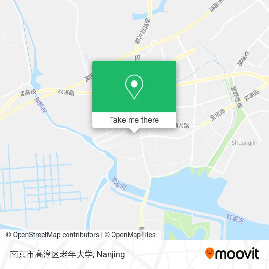 南京市高淳区老年大学 map