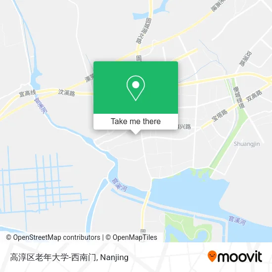 高淳区老年大学-西南门 map