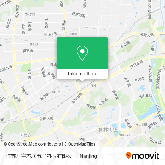 江苏星宇芯联电子科技有限公司 map