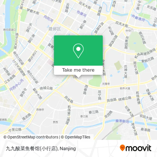 九九酸菜鱼餐馆(小行店) map