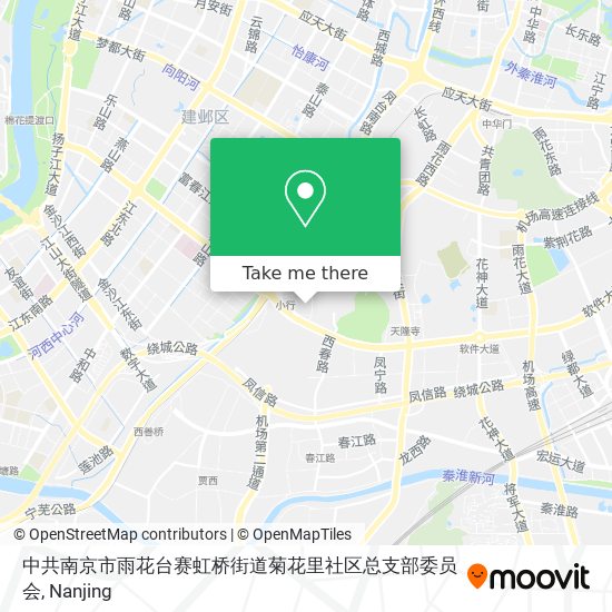 中共南京市雨花台赛虹桥街道菊花里社区总支部委员会 map