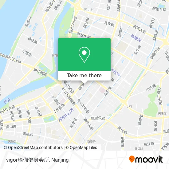 vigor瑜伽健身会所 map