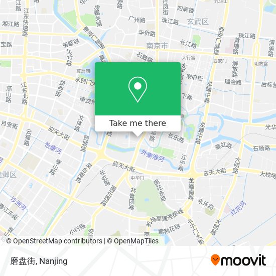 磨盘街 map