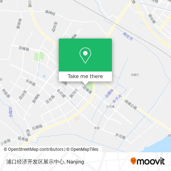 浦口经济开发区展示中心 map
