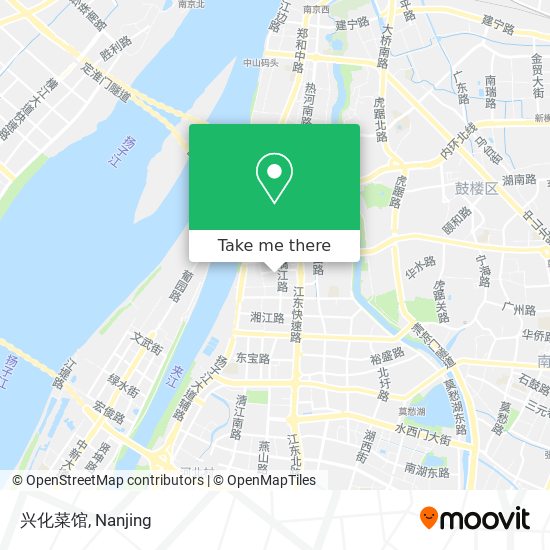 兴化菜馆 map