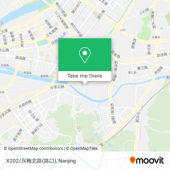 X202/兴梅北路(路口) map