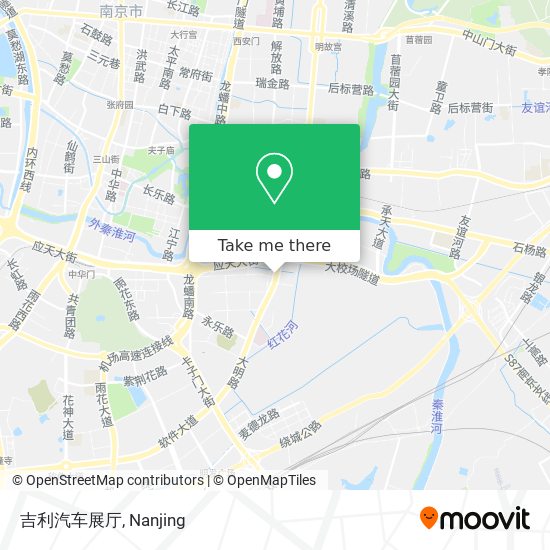吉利汽车展厅 map