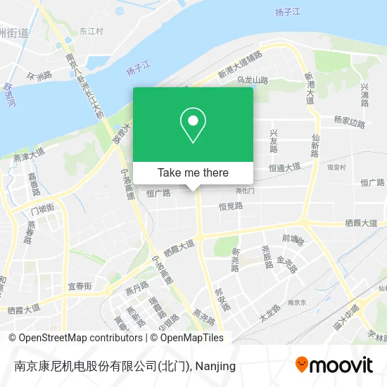 南京康尼机电股份有限公司(北门) map