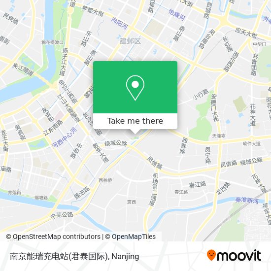 南京能瑞充电站(君泰国际) map