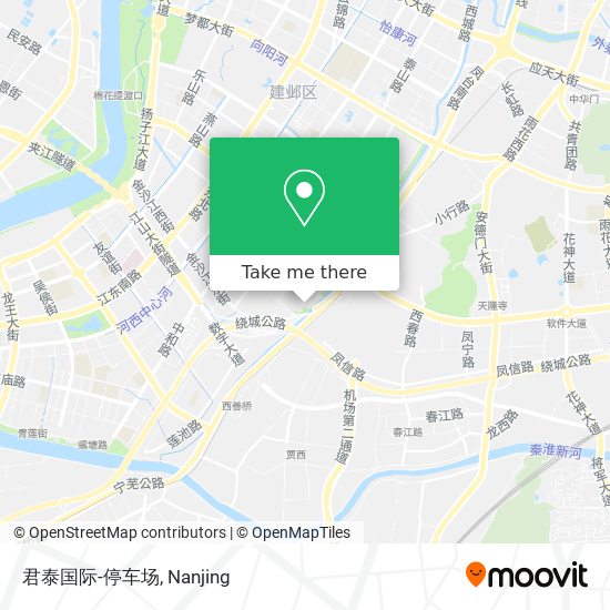 君泰国际-停车场 map