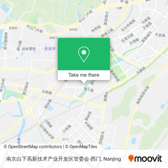 南京白下高新技术产业开发区管委会-西门 map