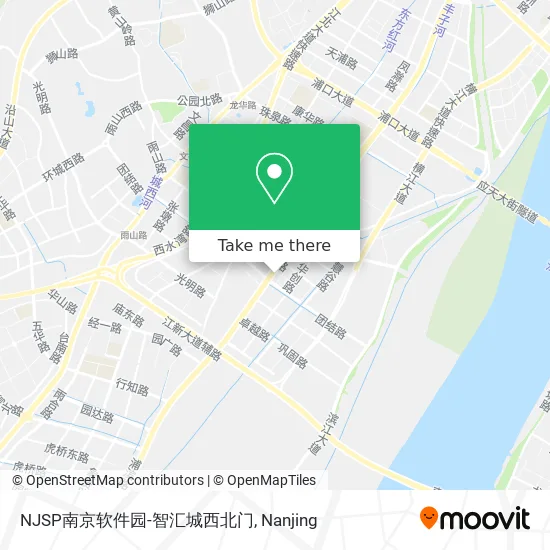 NJSP南京软件园-智汇城西北门 map