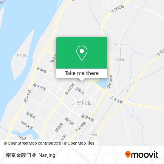 南京金陵门业 map