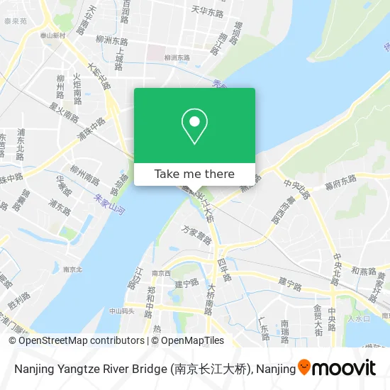 Nanjing Yangtze River Bridge (南京长江大桥) map
