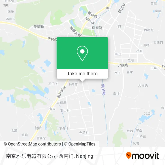 南京雅乐电器有限公司-西南门 map