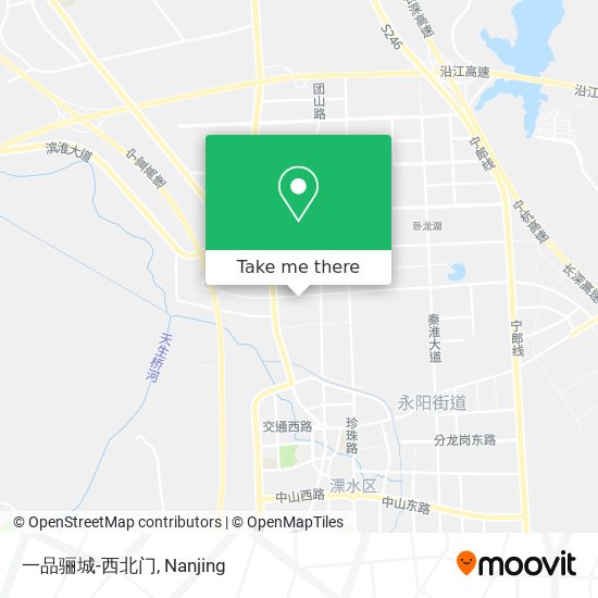 一品骊城-西北门 map