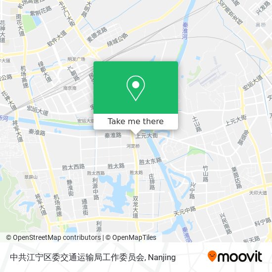 中共江宁区委交通运输局工作委员会 map