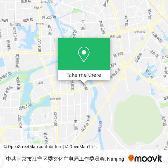 中共南京市江宁区委文化广电局工作委员会 map