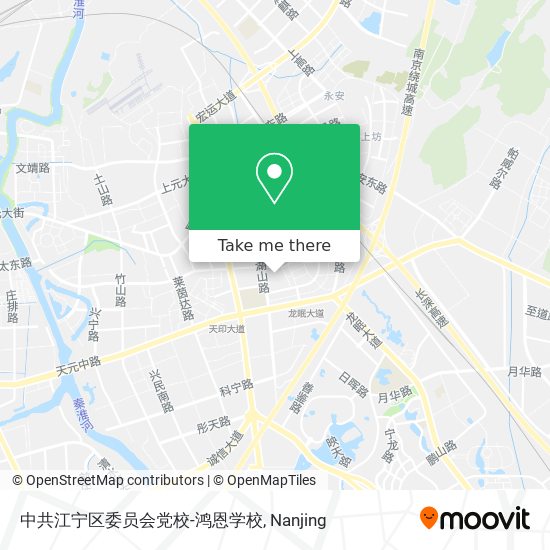 中共江宁区委员会党校-鸿恩学校 map