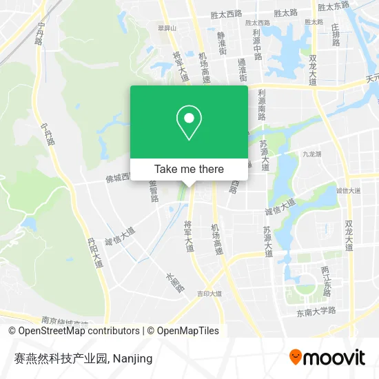 赛燕然科技产业园 map