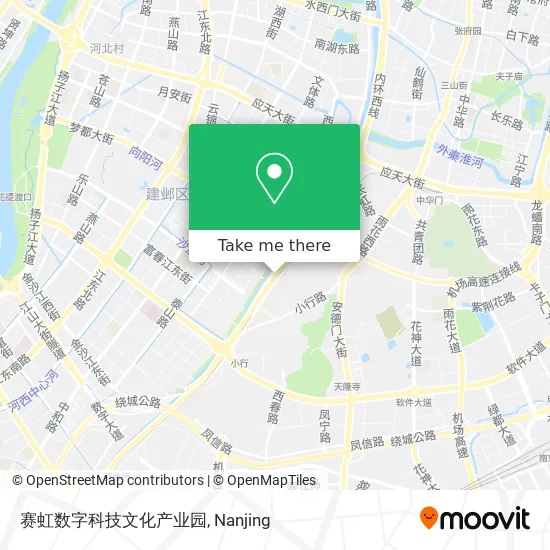 赛虹数字科技文化产业园 map