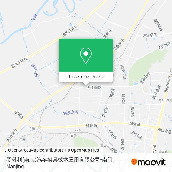 赛科利(南京)汽车模具技术应用有限公司-南门 map