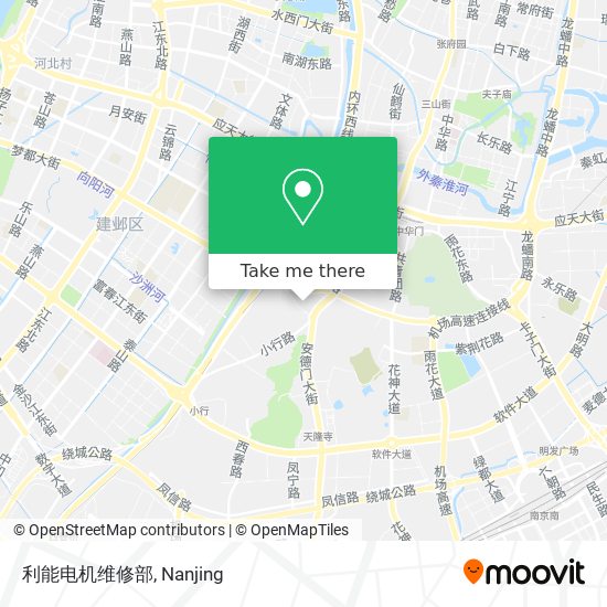 利能电机维修部 map