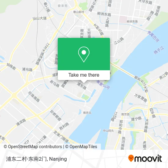 浦东二村-东南2门 map