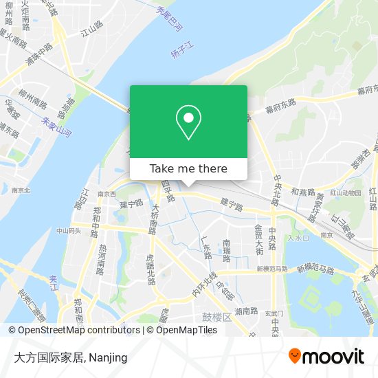 大方国际家居 map