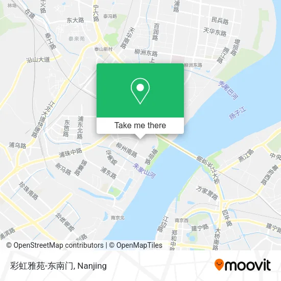 彩虹雅苑-东南门 map