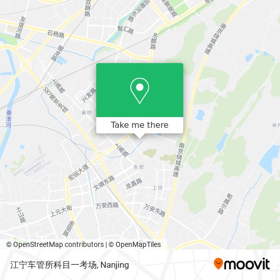 江宁车管所科目一考场 map