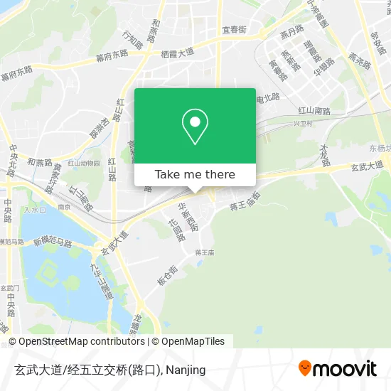 玄武大道/经五立交桥(路口) map