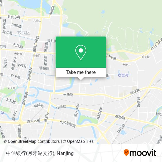 中信银行(月牙湖支行) map