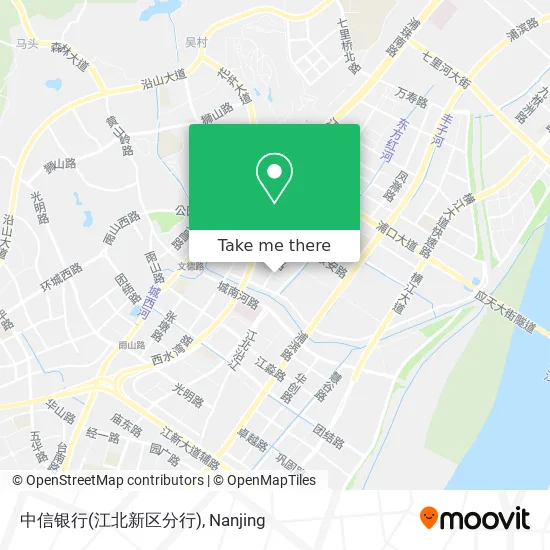 中信银行(江北新区分行) map