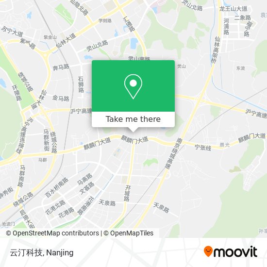 云汀科技 map