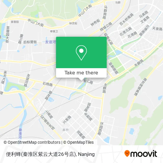 便利蜂(秦淮区紫云大道26号店) map