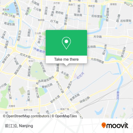 前江沿 map