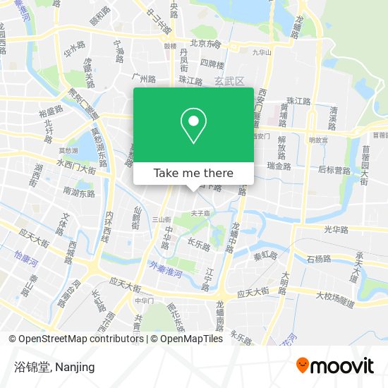 浴锦堂 map