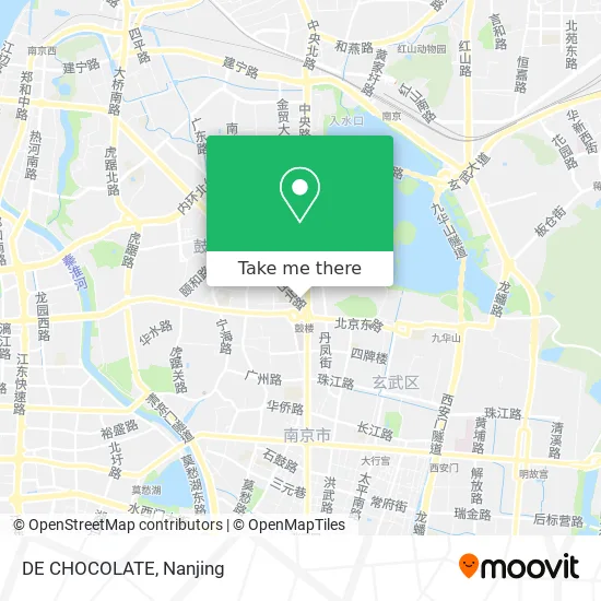 DE CHOCOLATE map
