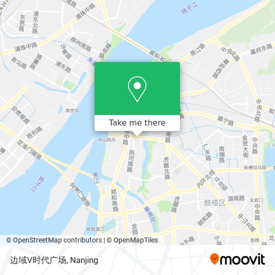 边域V时代广场 map