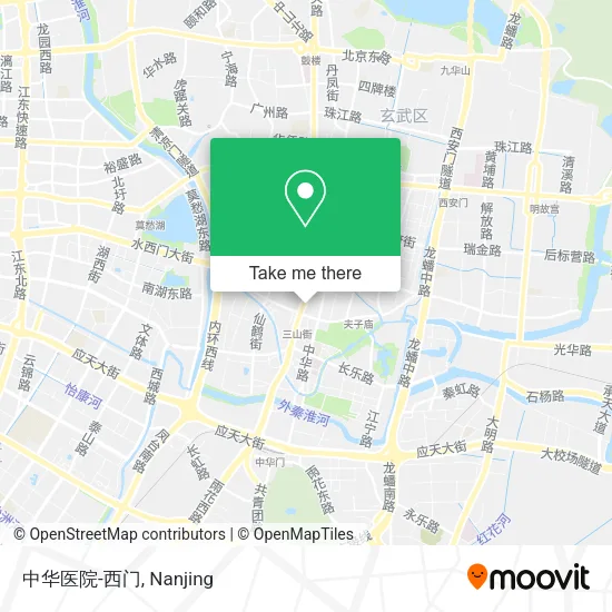 中华医院-西门 map