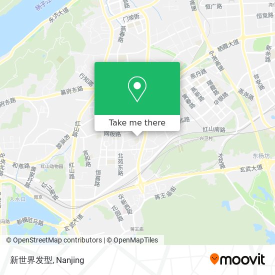 新世界发型 map
