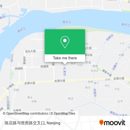 陈店路与营房路交叉口 map