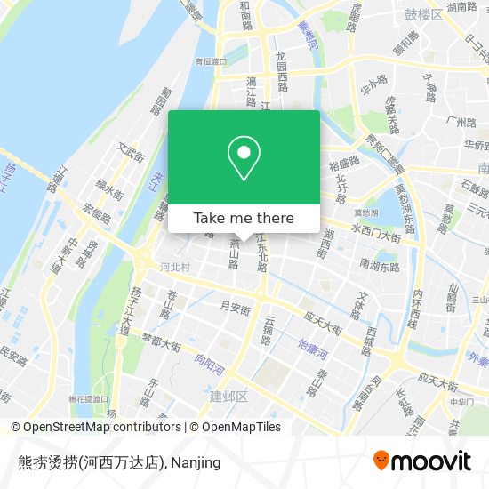 熊捞烫捞(河西万达店) map
