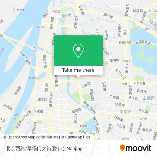 北京西路/草场门大街(路口) map