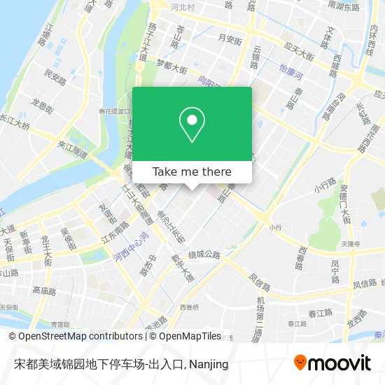 宋都美域锦园地下停车场-出入口 map