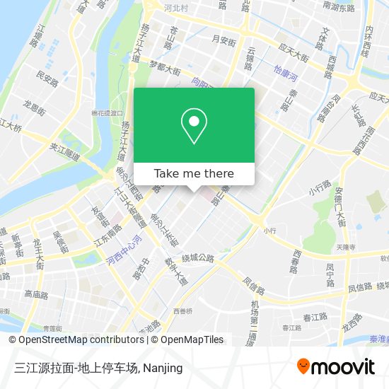 三江源拉面-地上停车场 map