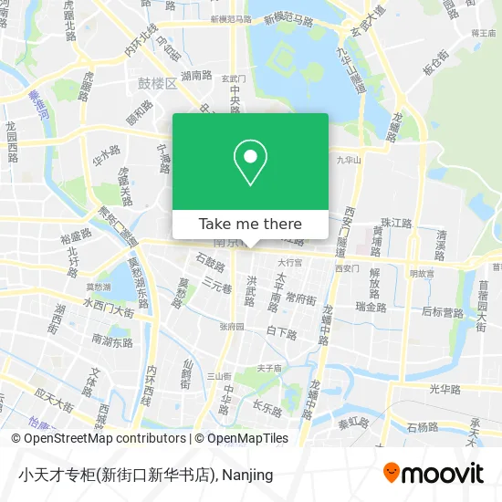 小天才专柜(新街口新华书店) map