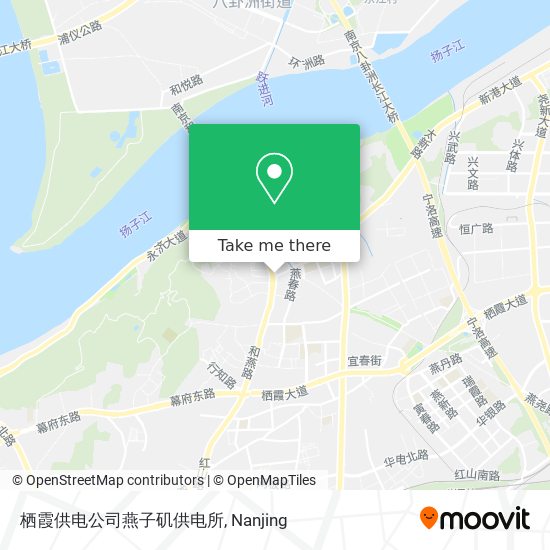 栖霞供电公司燕子矶供电所 map