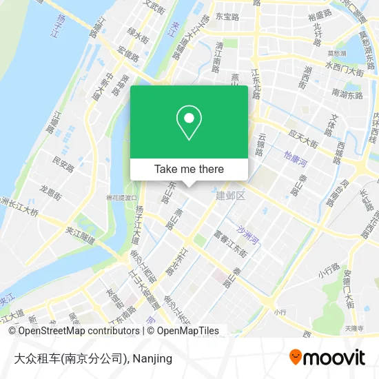 大众租车(南京分公司) map